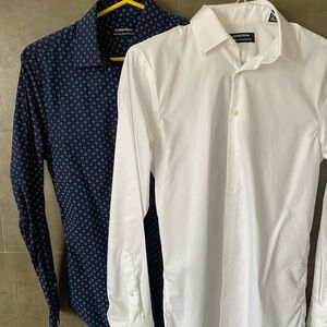 Bottom up shirts, slim fit